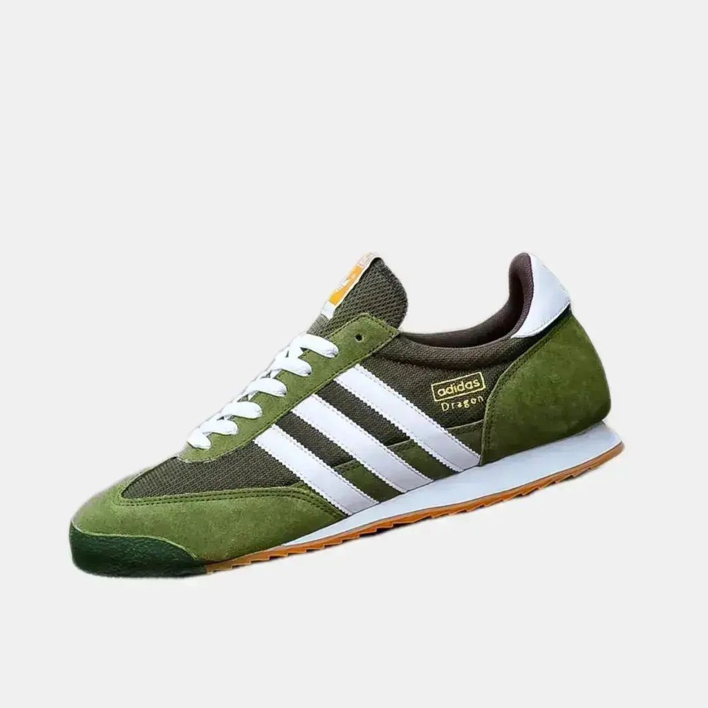 Adidas dragon trainers clearance green