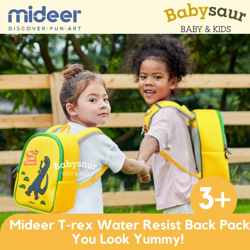 Jual Mideer Dinosaurus Backpack Tas Ransel Sekolah Dino Dinosaur Lucu ...