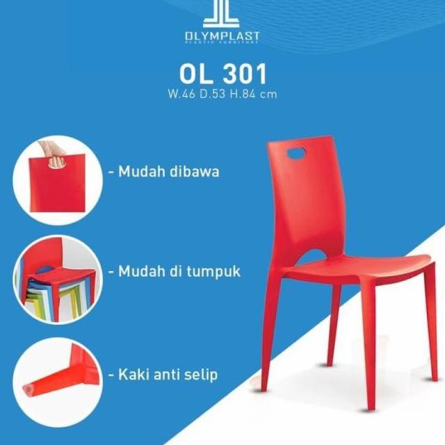 Jual Kursi Bangku Cafe Makan Sender Santai Ol Olymplast Shopee