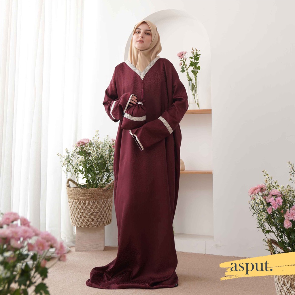 Jual ASPUT - Oscar Mukena Abaya Turki by Hawaria | Shopee Indonesia