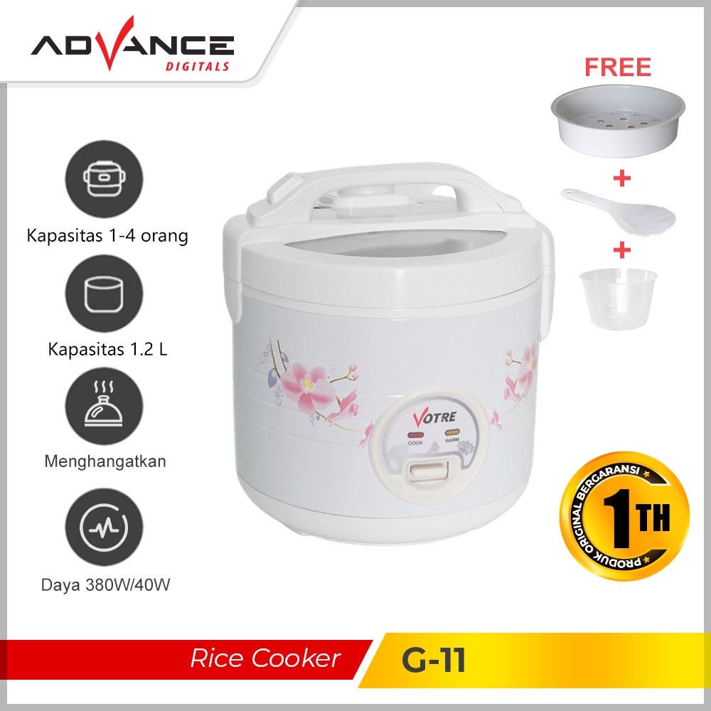 Jual PENANAK NASI TUTUP TRANSPARAN ANTI LENGKET/ RICE COOKER 1,2 LITER ...