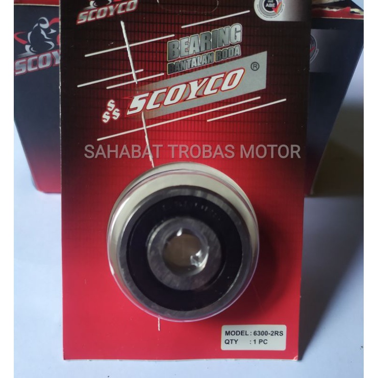 Jual Bearing Laher Laker Roda 6300 2RS Kemasan Press/bantalan Klaker /K ...