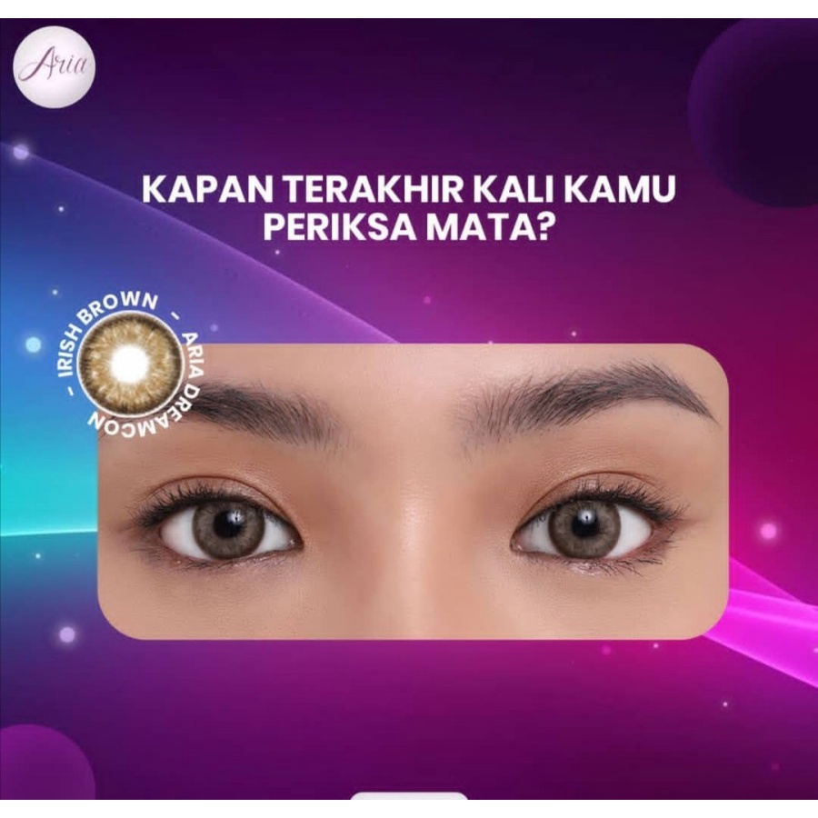 Jual Mikeda - SOFTLENS ARIA IRISH BROWN | Shopee Indonesia