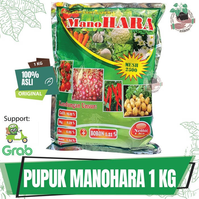 Jual Pupuk Calcium Manohara Tanaman Bunga Buah Dan Sayur Nutrisi