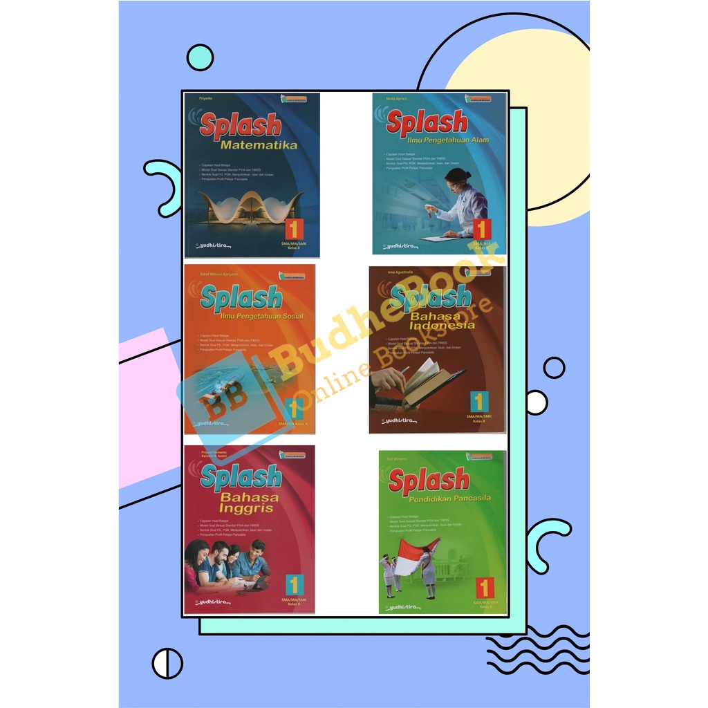 Jual BUKU SPLASH KELAS X/1 SMA/MA YUDHISTIRA KURIKULUM MERDEKA | Shopee ...