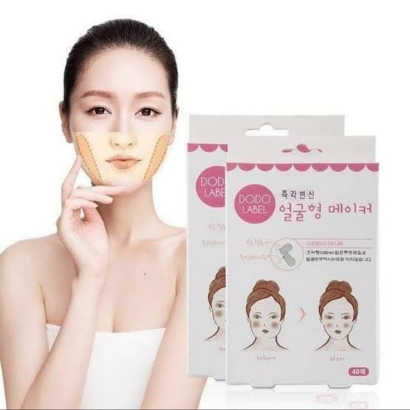 Jual Dodo Label Face Lift Tape For V Shape Sticker Penirus Pipi Wajah