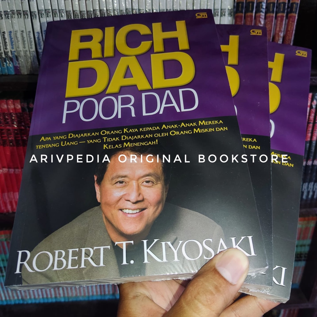 Jual Rich Dad Poor Dad By Robert T Kiyosaki Buku Segel Original