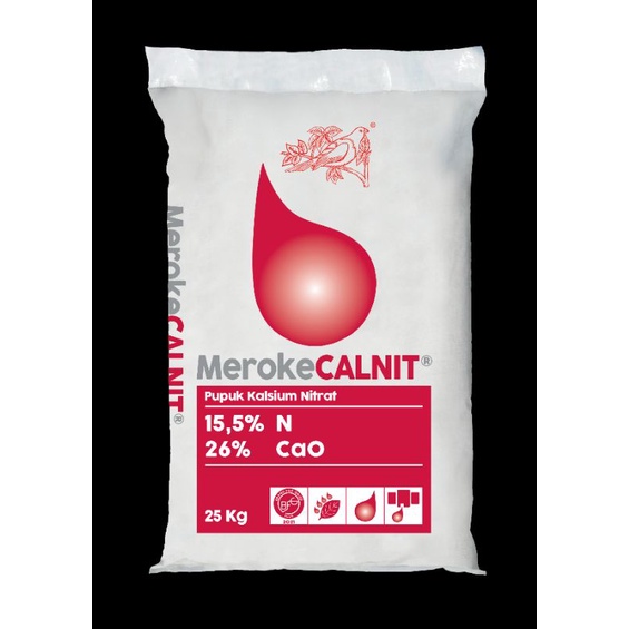 Jual Meroke Calnit/pupuk kalsium nitrat larut dalam air repack 1 kg ...