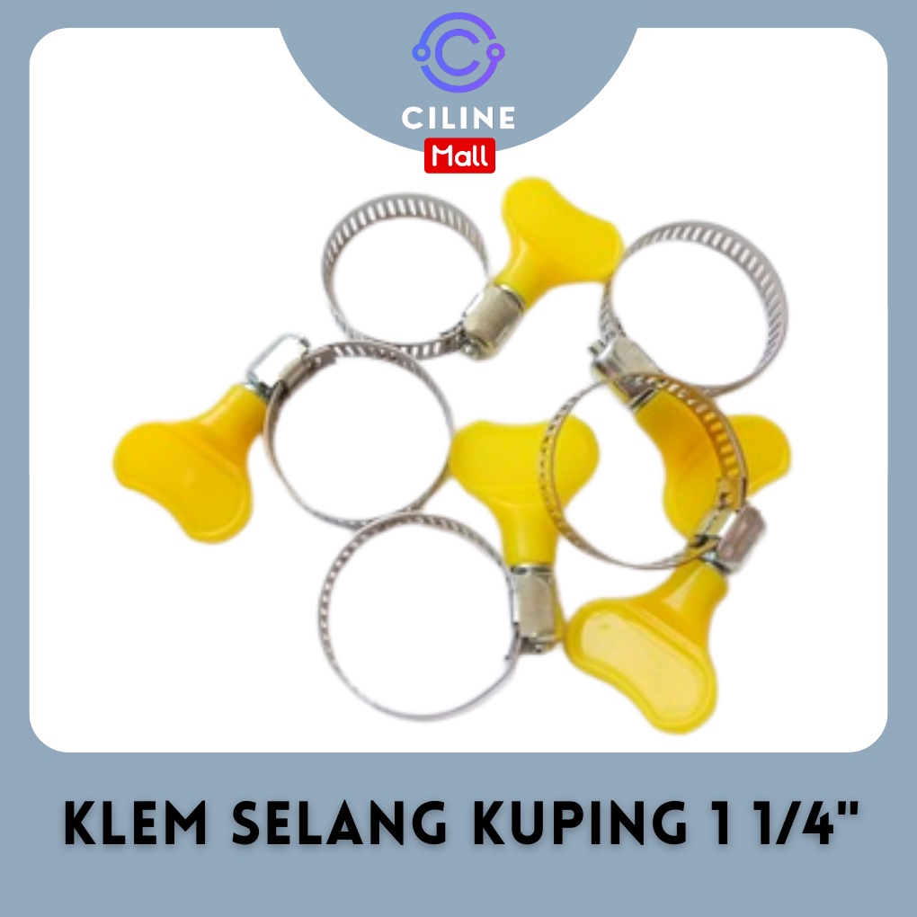 Jual Murah Banget Pcs Klem Ring Selang Gas Kupu Kupu Klem Selang Clamp Selang Gas