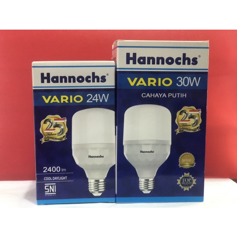 Jual Lampu Led Hannochs Vario 24w 30w Cahaya Putih Shopee Indonesia