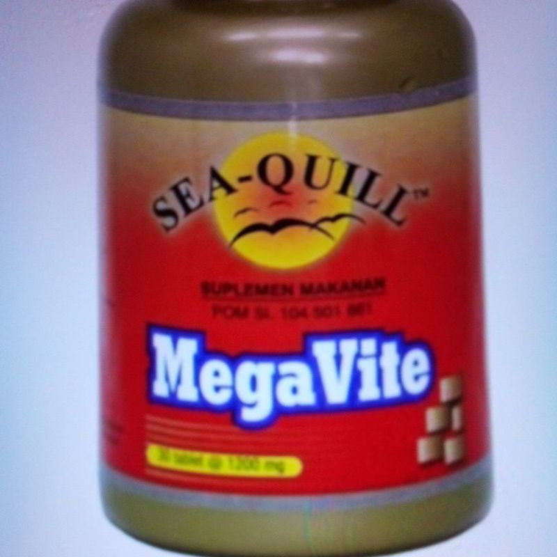 Jual sea quill megavite 30 tablet | Shopee Indonesia
