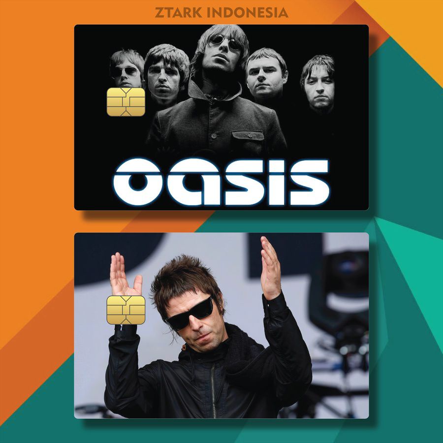 Jual STICKER FLAZZ BAND OASIS H3JHJ/NHHIF/ STIKER FLAZZ GAMBAR FOTO ...