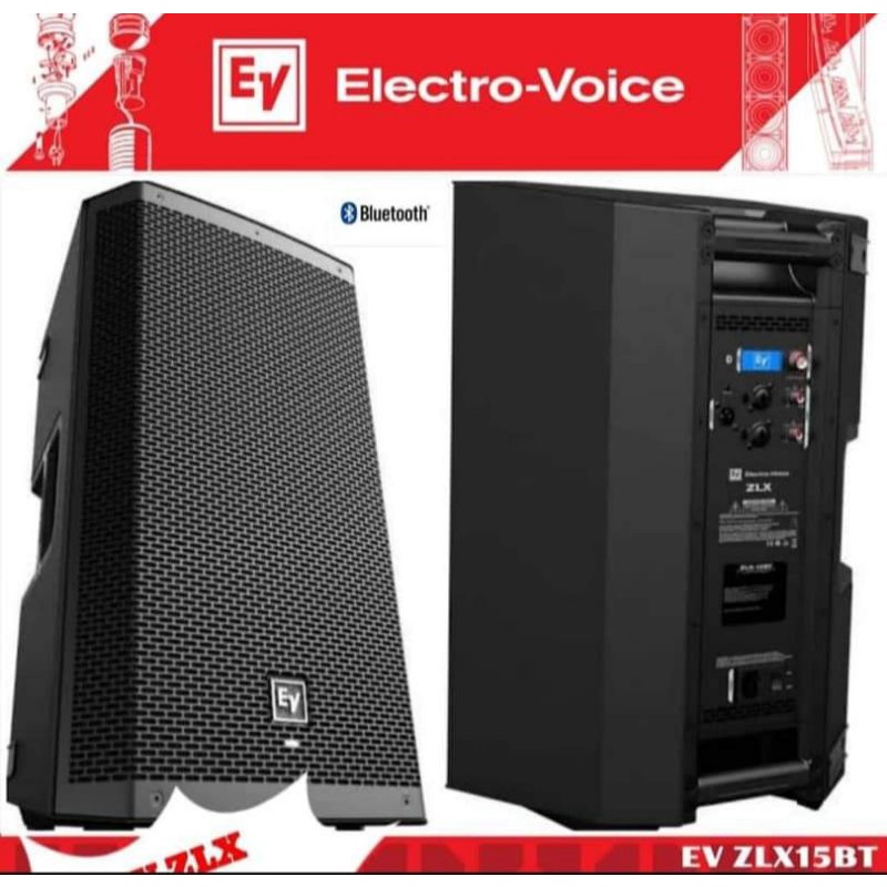 Jual SPEAKER AKTIF ELECTRO VOICE ZLX 15BT ORIGINAL SPEAKER EV ZLX 15BT