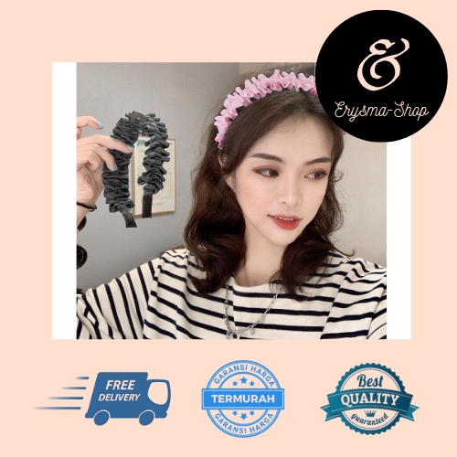 Jual ERYSMA-SHOP | BANDO RUFFLES NAGITA - BANDANA KERUT SCRUNCHIE ...