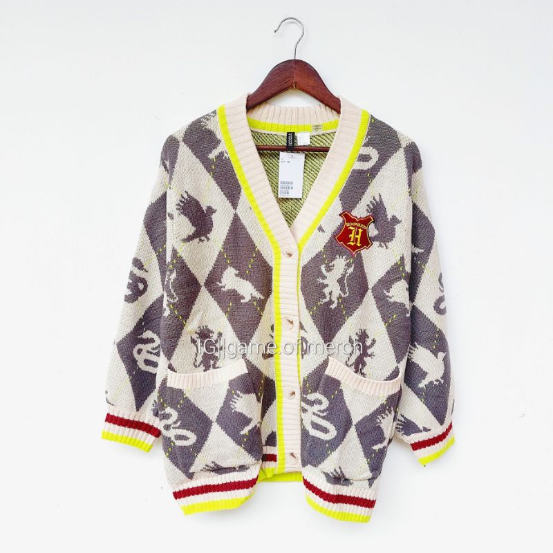 Jual [READYSTOCK] Hu0026M x Harry Potter Cardigan Original/Official Merch |  Shopee Indonesia
