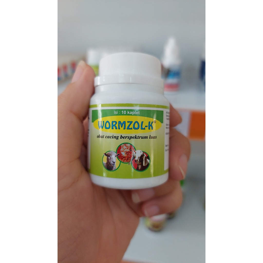 Jual Obat Cacing Wormzol K Medion Untuk Kambing Domba 10 Kaplet ...