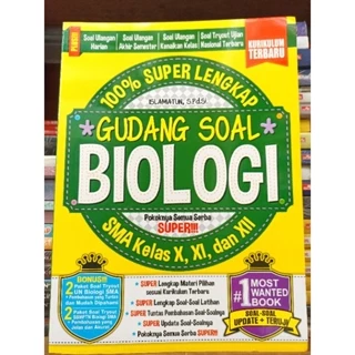 ( PROMO BUKU MURAH ORIGINAL ) BUKU LATIHAN SOAL / PELAJARAN BIOLOGI SMA / LATIHAN SOAL - SOAL / GUDANG SOAL BIOLOGI / PELAJARAN BIOLOGI