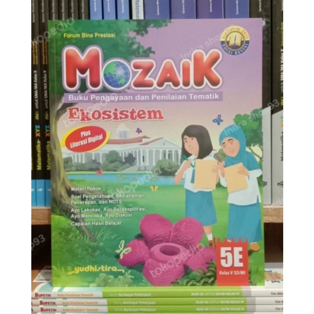 Jual Buku Mozaik Yudhistira Kelas 5 Sd Mi K13 Revisi Original 100