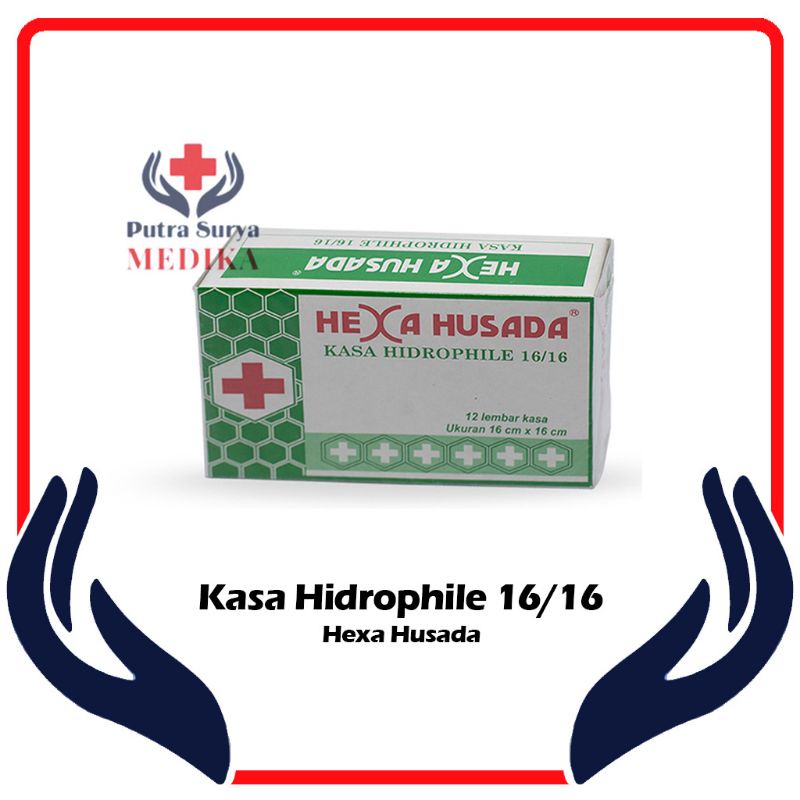 Jual Kasa Hidrofil 16cm X 16cm Hexa Husada Shopee Indonesia