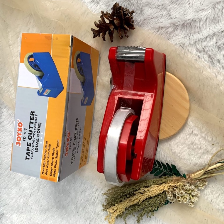 Jual Tape Holder Pemotong Isolasi Lakban TD 323 JOYKO / Tape Cutter ...