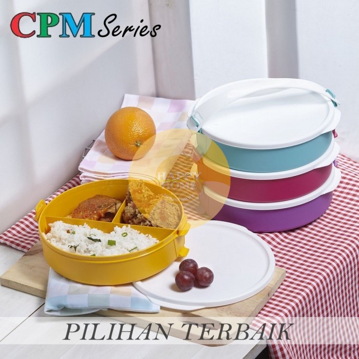 Jual CPM Rantang Bulat Deluxe 4 Susun Jumbo | Rantang Piknik Handle ...