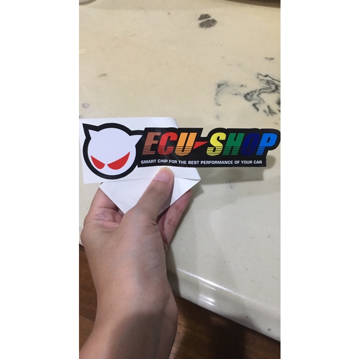 Jual Sticker JDM ECU NEW WARNA | Shopee Indonesia