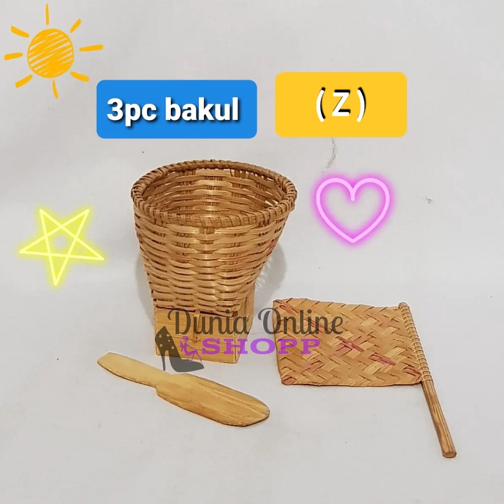Jual ( Dunia Online Shopping ) Mainan Tradisional│Mainan Bakul, Kipas ...