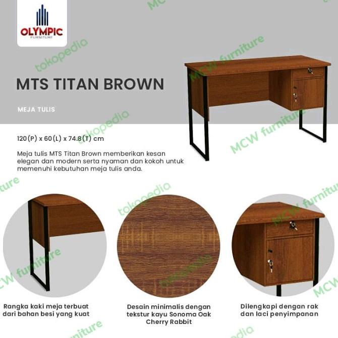 Jual Meja Tulis Kaki Besi Meja Kantor Murah Mts Titan Meja Kost Meja Blajar Shopee Indonesia