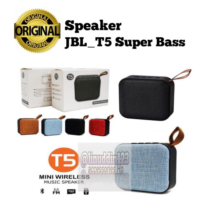 Speaker bluetooth 2024 jbl t5