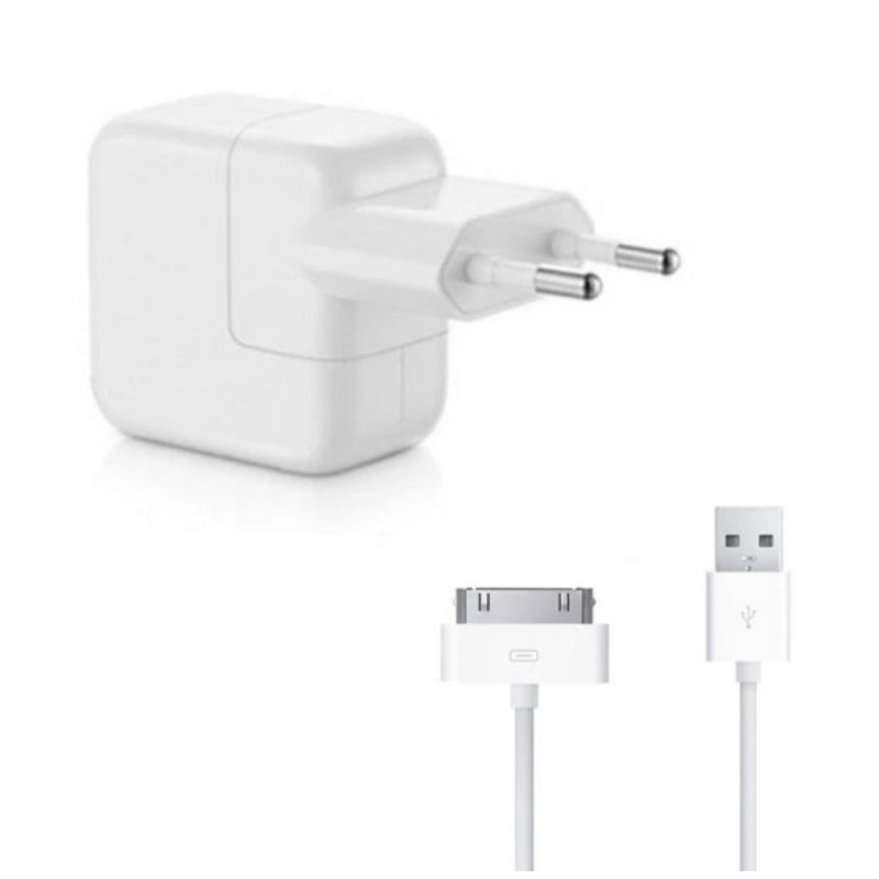 Jual Travel Charger iPad 1 2 3 4 Original Adaptor 12 Watt 30 pin