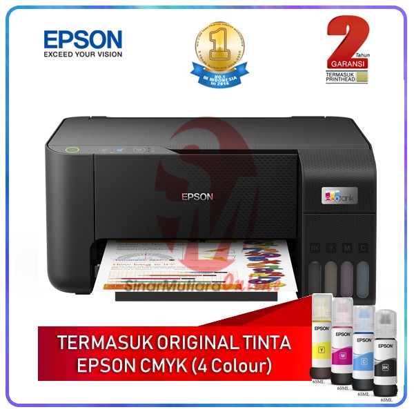 Jual Printer Epson L3210 L 3210 Print Scan Copy Pengganti Epson L3110 Shopee Indonesia 