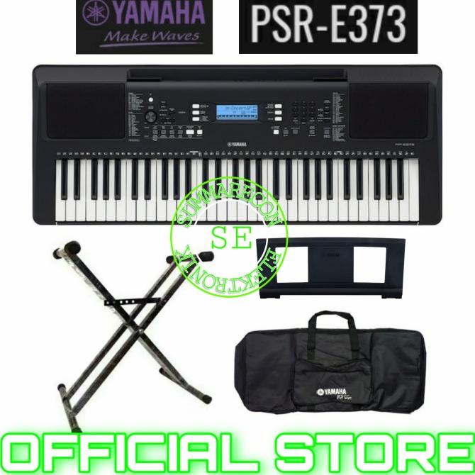 Jual Keyboard Yamaha Psr E373 Original Resmi Sound, Vocal, Mic Shopee Indonesia
