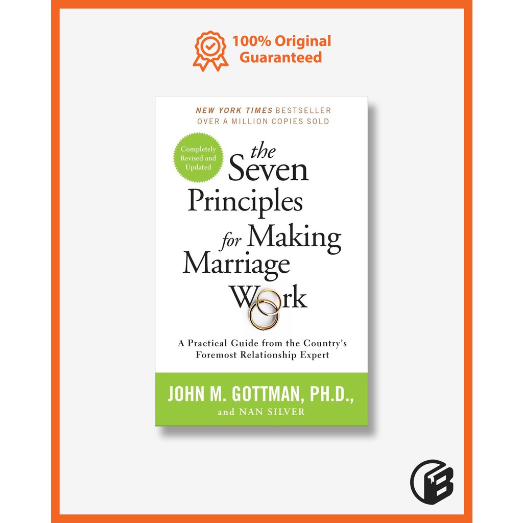 Jual Buku Import The Seven Principles For Making Marriage Work By John