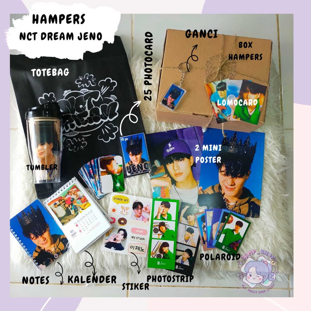 Jual hampers nct dream beat box jisung chenle jaemin haechan renjun ...