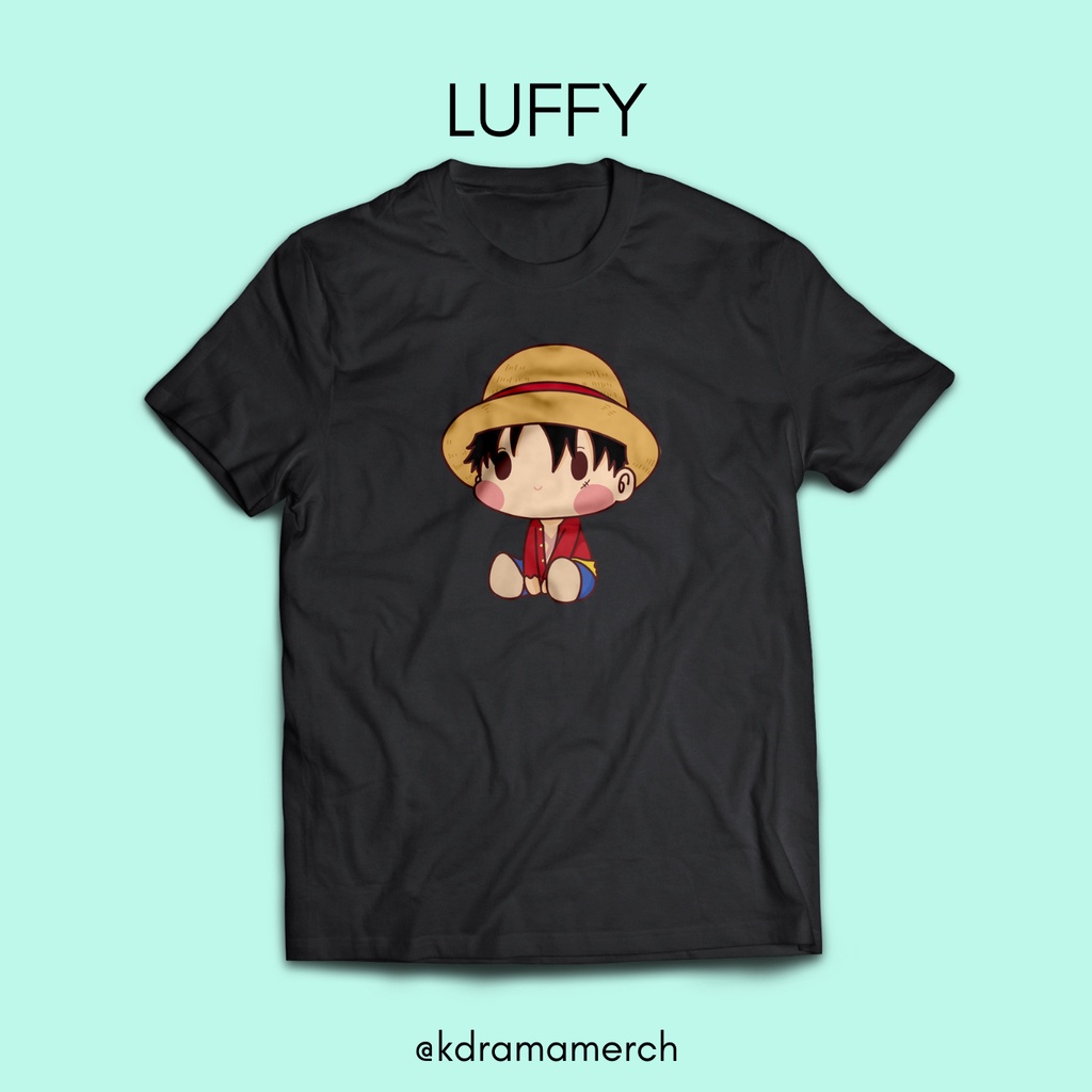 T-shirt Enfant One Piece Luffy - 100% Coton, Imprimé Qualité, Coupe Normale - Tendance Manga Anime