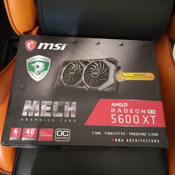 Jual MSI RX 5600XT 5600 XT 6GB MECH OC Edition | Shopee Indonesia