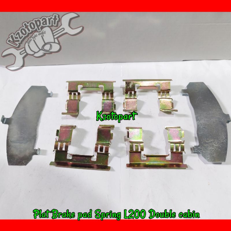 Jual Plat Disc Brake Pad Plat Klip Kuku Kampas Rem Depan Kancing Kampas Rem Brake Pad