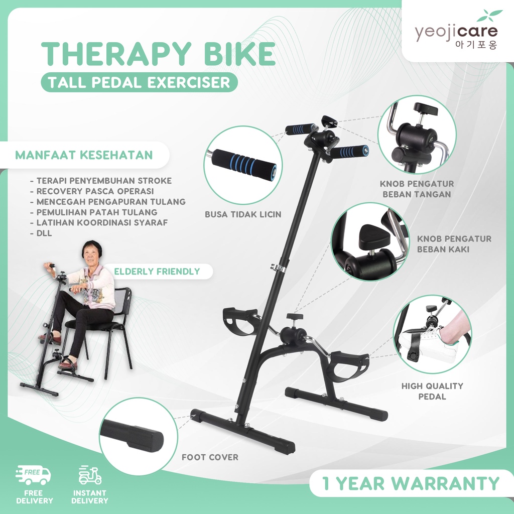 Jual Yeojicare Tall Pedal Exerciser Sepeda Statis Terapi Stroke ...