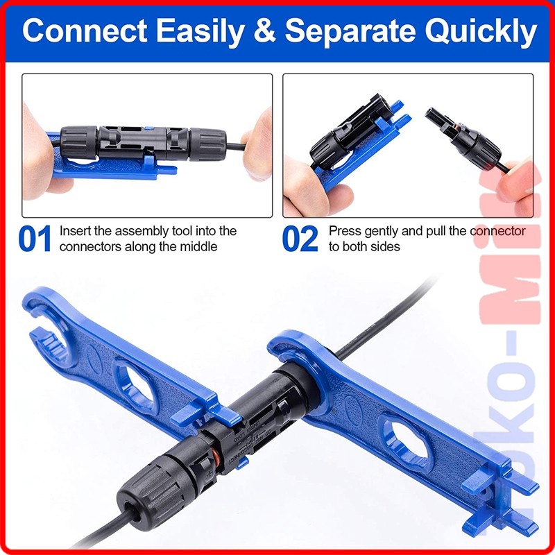 Jual Kunci Pas Konektor MC4 MC-4 Spanner Key Wrench Solar Panel ...