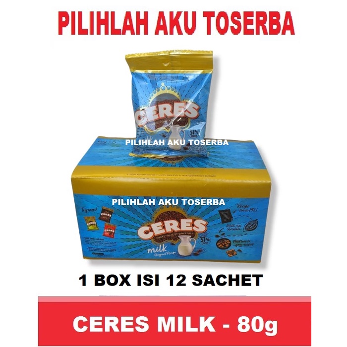 Jual MESES CERES MILK 80 GRAM - (HARGA PER BOX ISI 12 SACHET) | Shopee ...