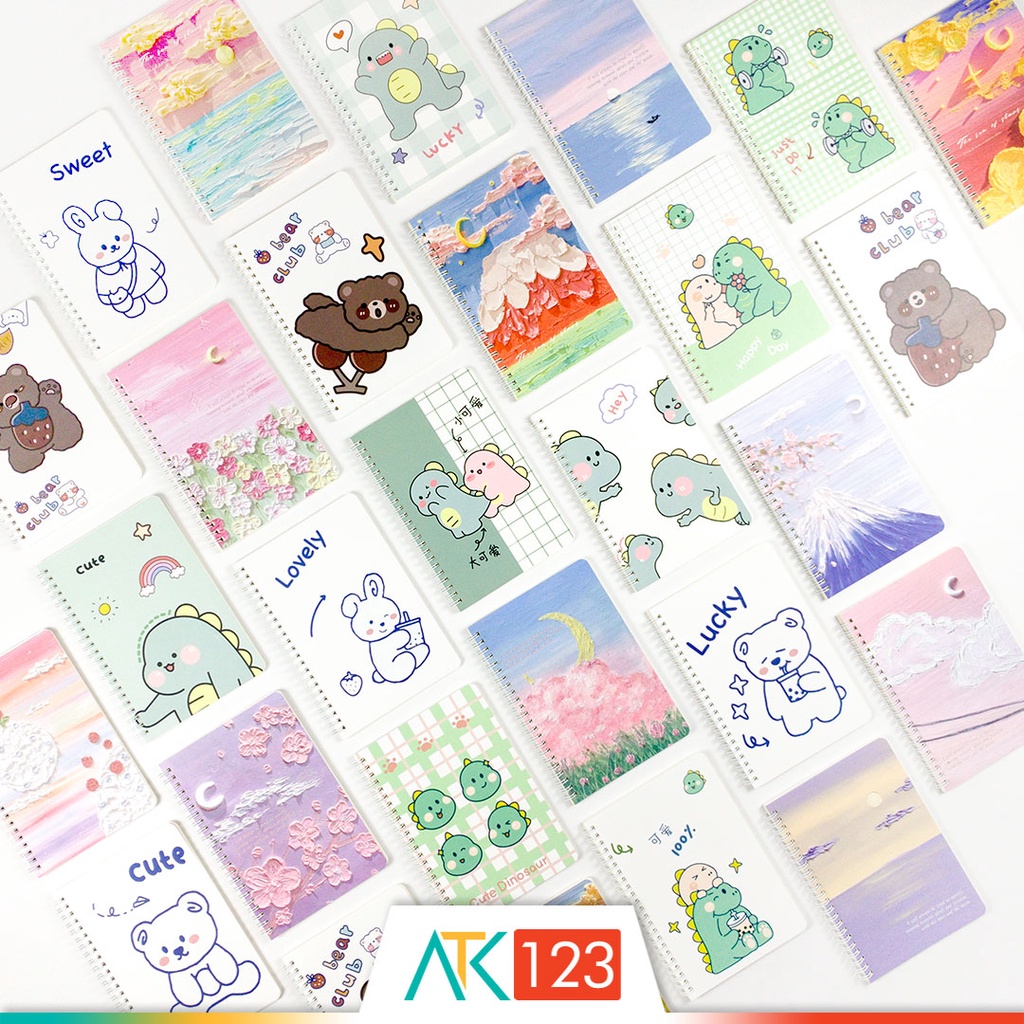 Jual Buku Catatan / Notebook A5 Motif Lucu / Fancy / Kartun / Karakter ...