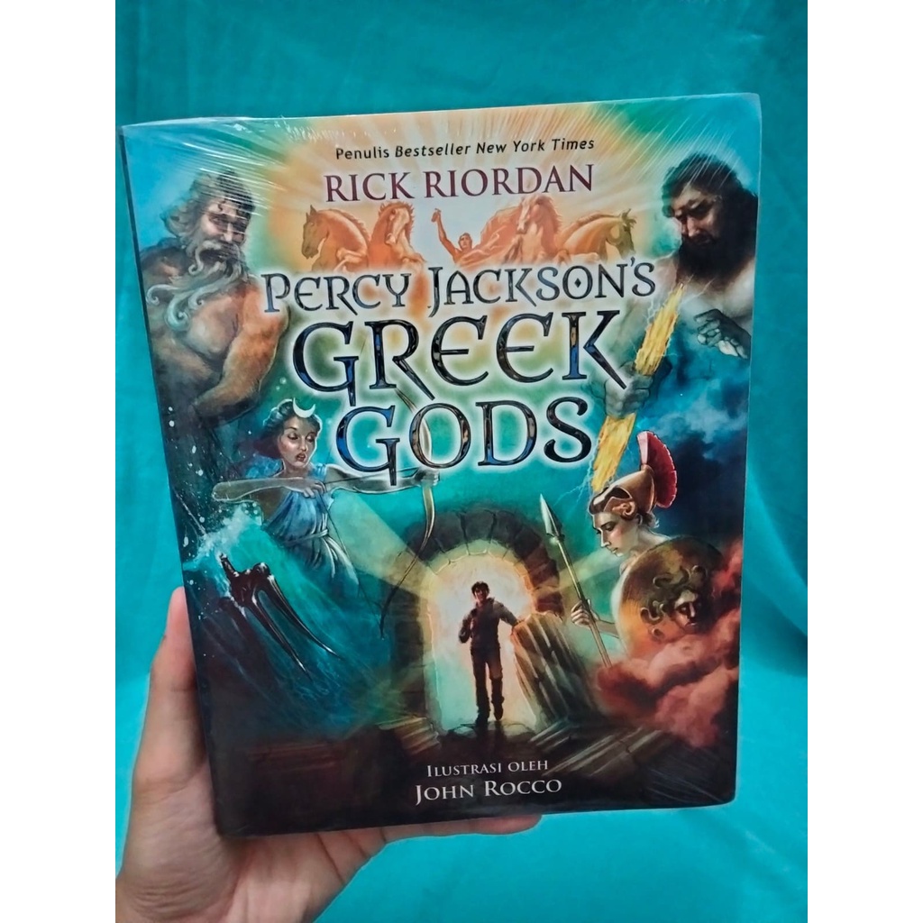 Jual Buku Percy Jacksons Greek Gods Rick Riordan Shopee Indonesia