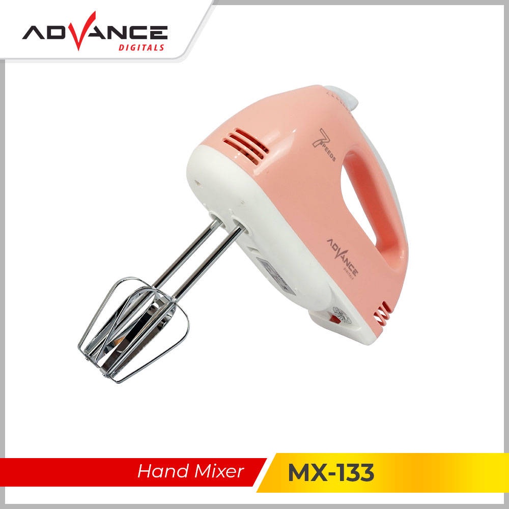 Jual Advance Hand Mixer Mx 133 Alat Pengaduk Dengan 7 Kecepatan