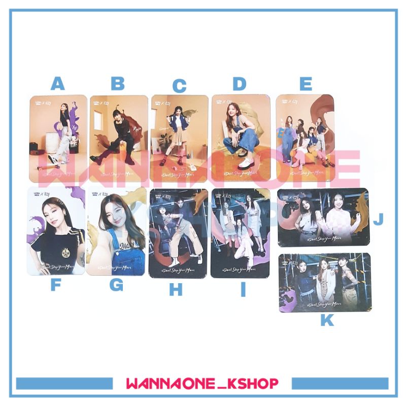 Jual Photocard Itzy X Ultra Milk Official Shopee Indonesia