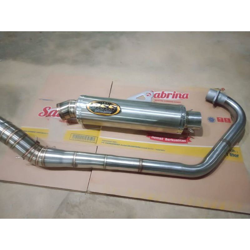 Jual Knalpot Bss Kompetisi Leher Paten Knalpot Racing Knalpot Racing Untuk Jupiter Mx Satria Fu