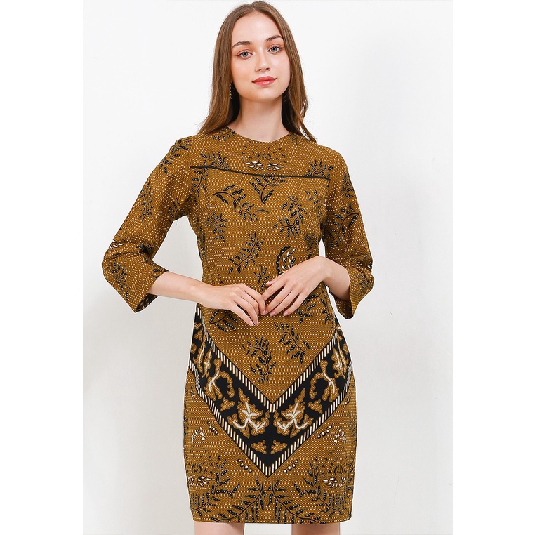 Jual Arjuna Weda Dress Wanita Batik Prabu Siliwangi | Shopee Indonesia