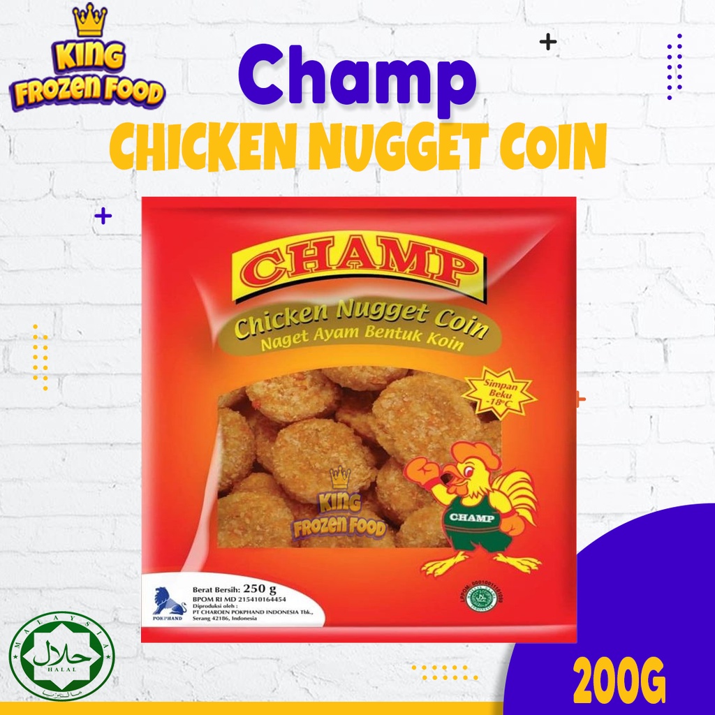 Jual Champ Chicken Nugget Coin G Shopee Indonesia