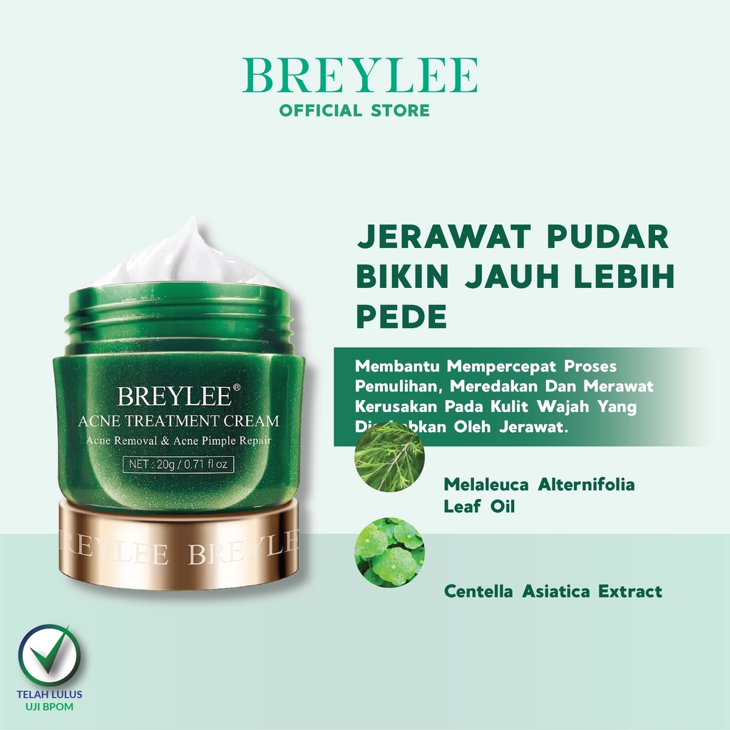 Jual BREYLEE Acne Treatment Cream - Krim Jerawat & Komedo Wajah