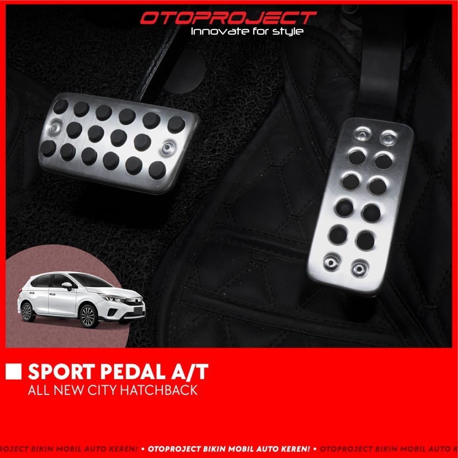 Jual Cover Pedal Gas Mobil All New BRV / WRV 2021 2022 2023 Sport Pedal A/T Otoproject Shopee
