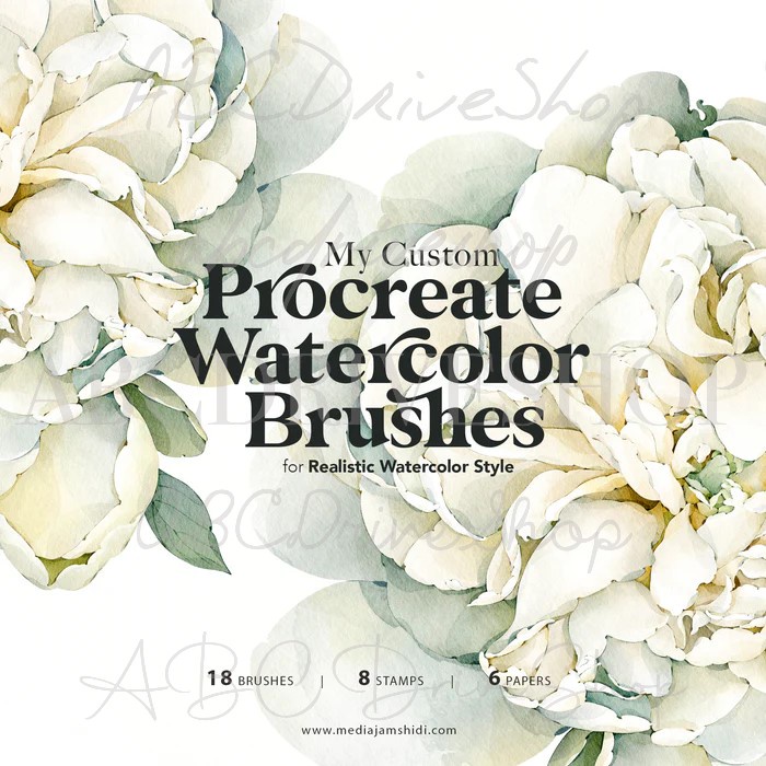 Jual Procreate Brush - Custom Watercolor Brushes for Procreate | Shopee ...